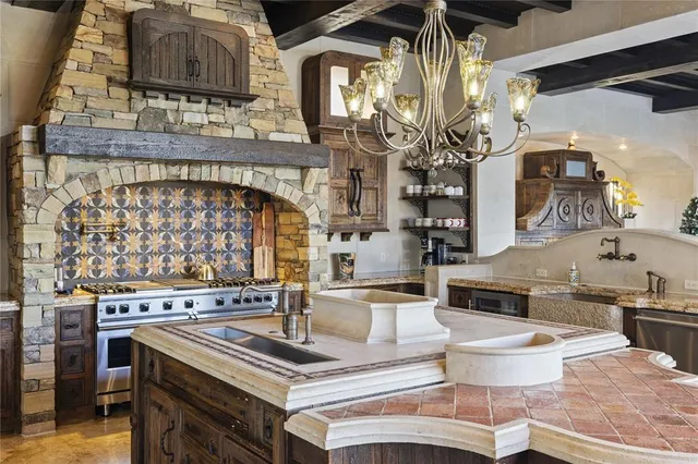 a bedroom with a bed and ceiling fan