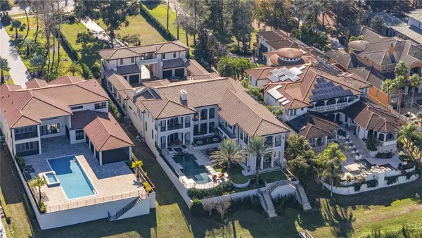 a living room with furniture fireplace and flat screen tv