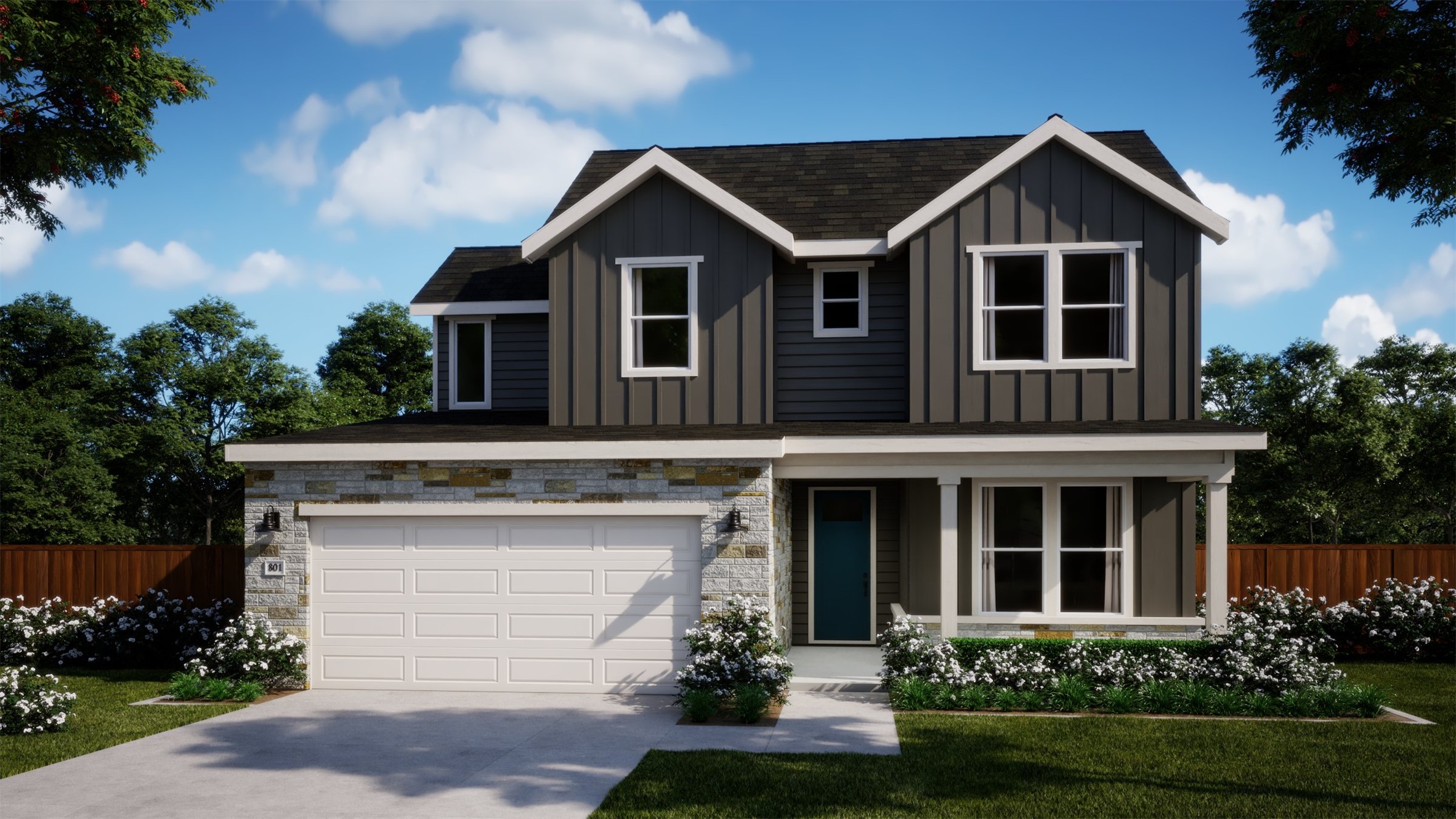 The Javen- Representative photo, home is under construction
