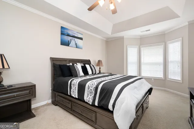a bathroom with a double vanity sink and mirror