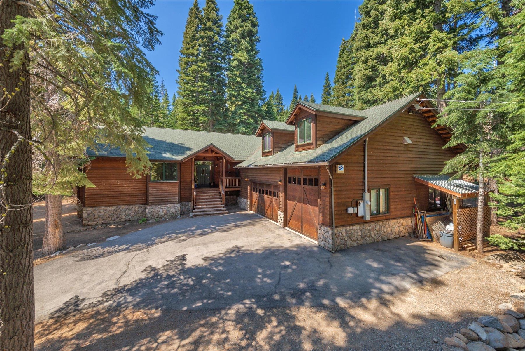 11013 Beacon Road Truckee, CA 96161 - Photo 1 of 20 a view of a house with a yard