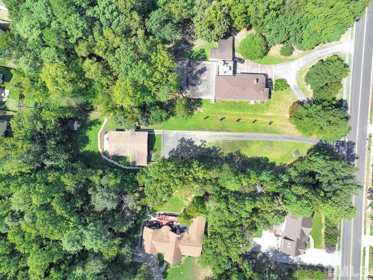 430 Obie Drive Durham, NC 27713 - Photo 33 of 35 an aerial view of a house with outdoor space