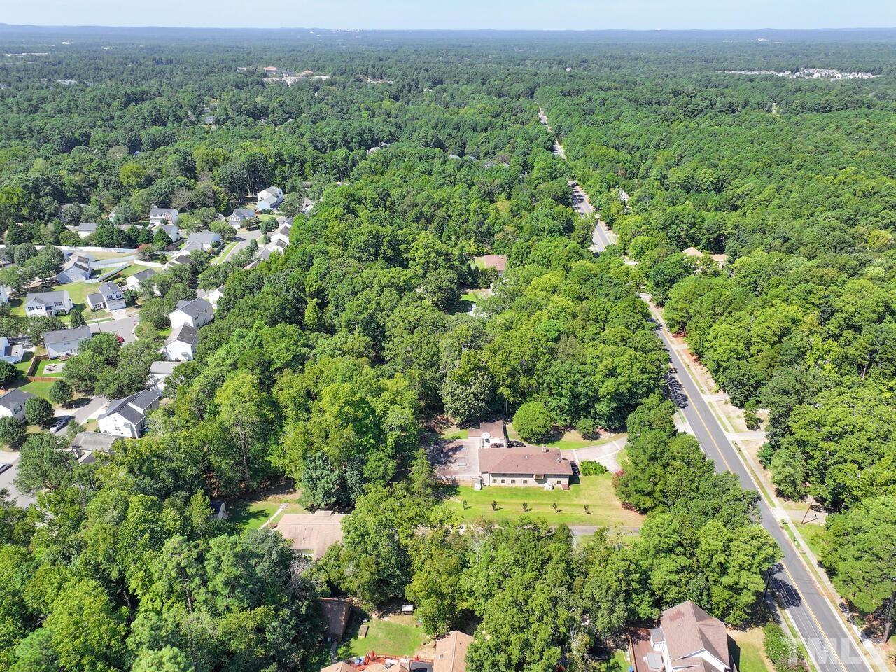 430 Obie Drive Durham, NC 27713 - Photo 35 of 35 an aerial view of a house with a yard