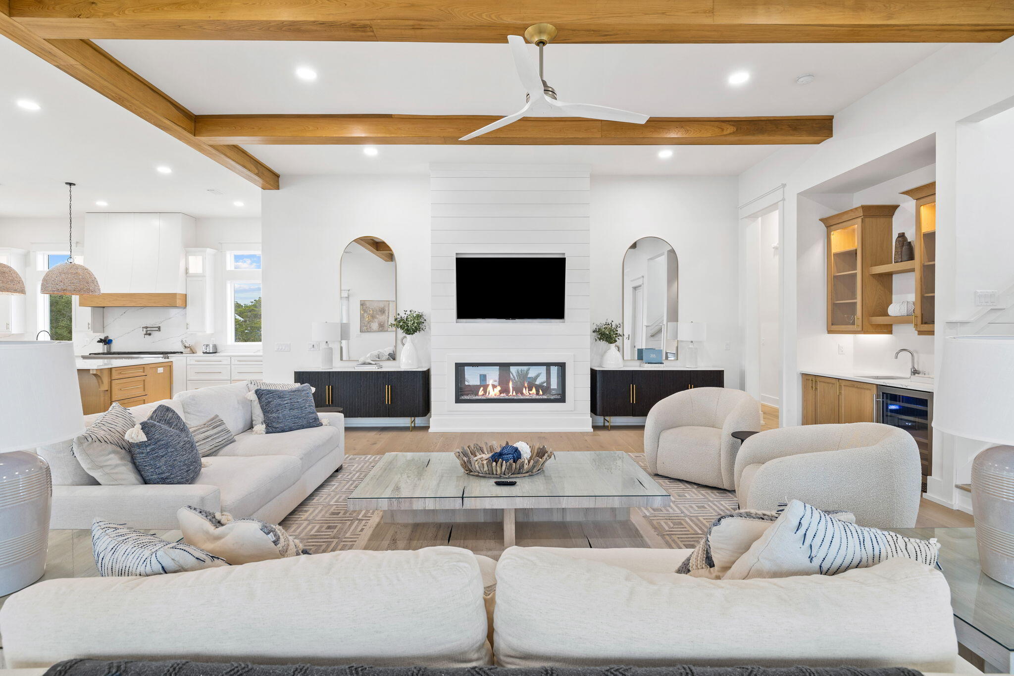 311 Walton Rose Ln Inlet Beach Inlet Beach, FL 32461 - Photo 21 of 90 a living room with furniture and a flat screen tv