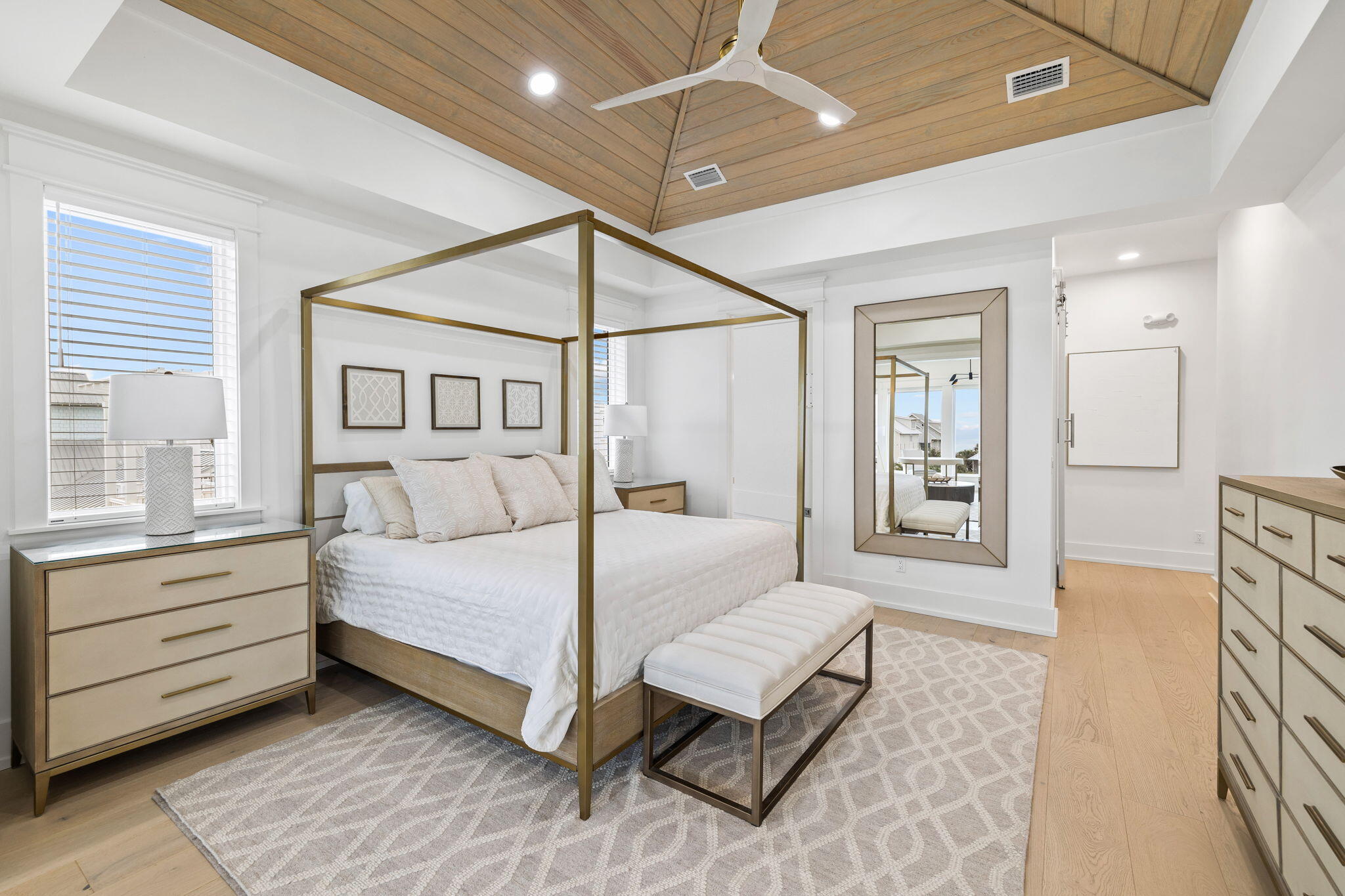 311 Walton Rose Ln Inlet Beach Inlet Beach, FL 32461 - Photo 27 of 90 a bedroom with a bed and a window