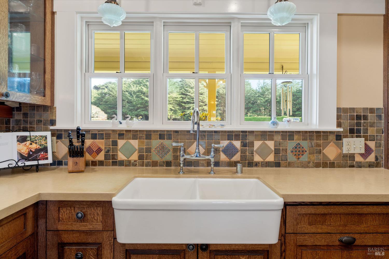 43700 Mountain View Road Manchester, CA 95459 - Photo 19 of 74 Beautiful Italian tile with Caeser Stone counters.