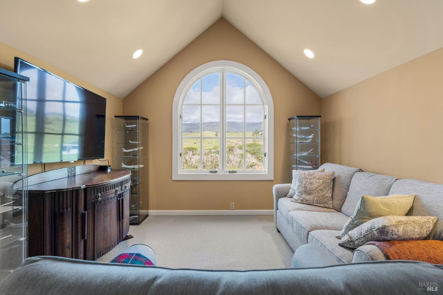 43700 Mountain View Road Manchester, CA 95459 - Photo 33 of 74 Loft sitting area with spectacular views.