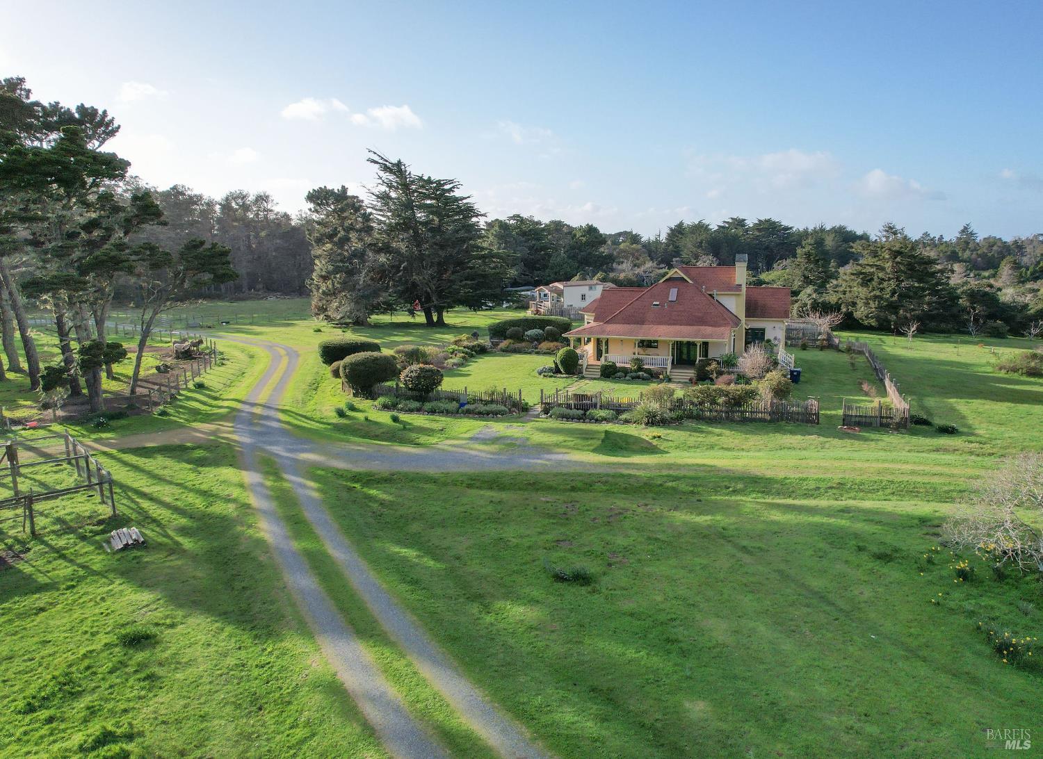 43700 Mountain View Road Manchester, CA 95459 - Photo 55 of 74 Garden areas and fruit trees.