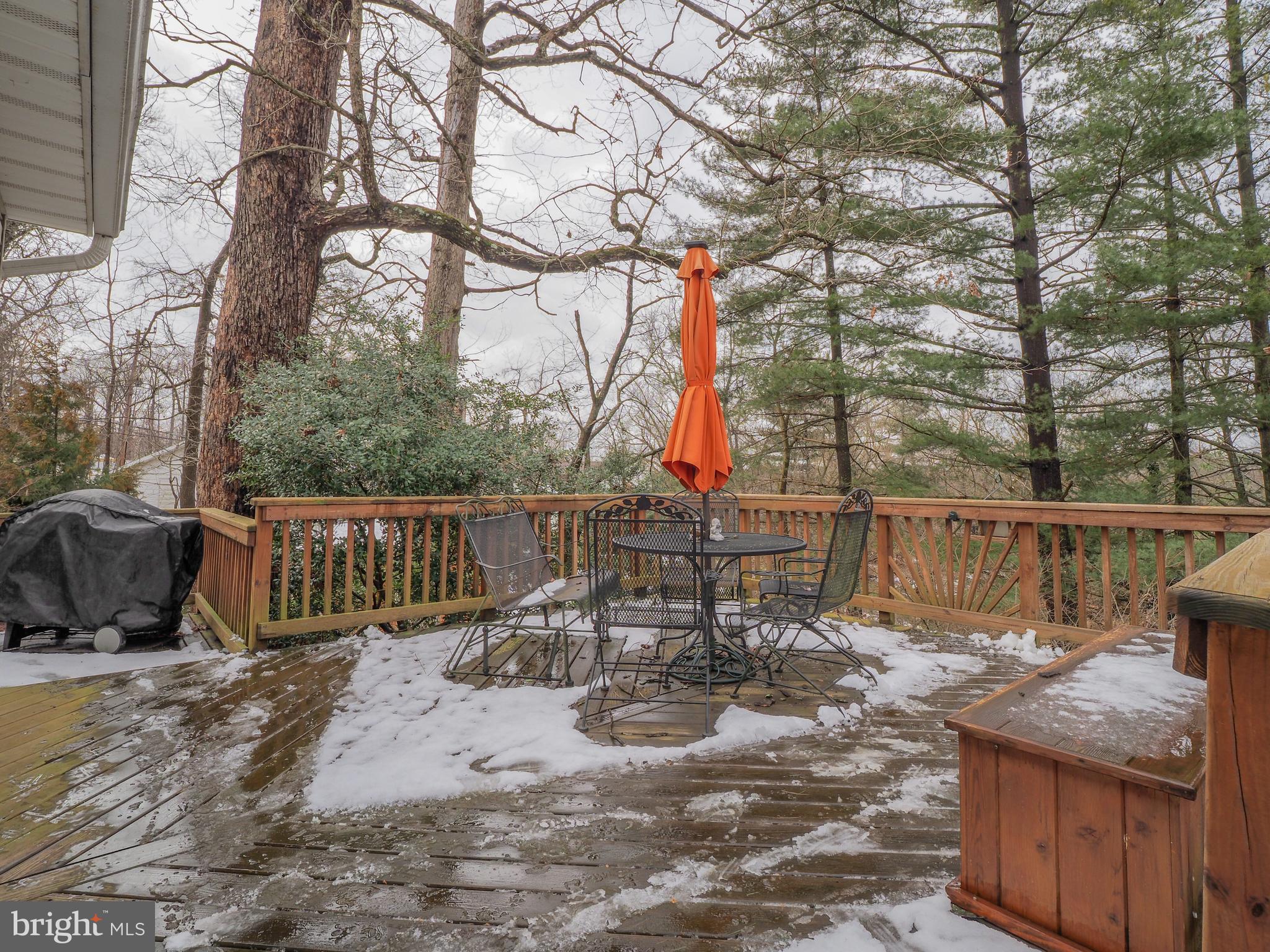 3526 North Chatham Road Ellicott City, MD 21042 - Photo 63 of 90 Secluded Deck in the tree tops