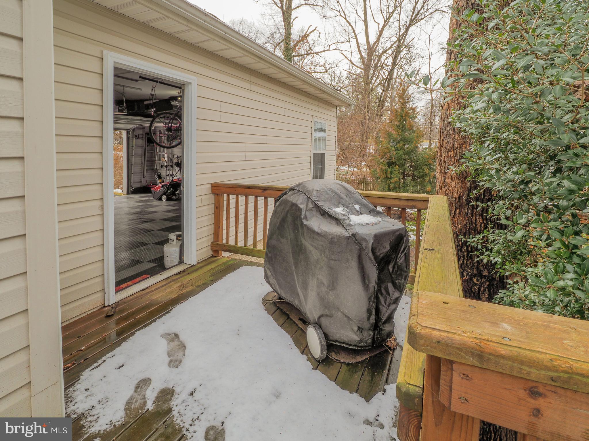 3526 North Chatham Road Ellicott City, MD 21042 - Photo 65 of 90 convenient garage entrance from rear of deck