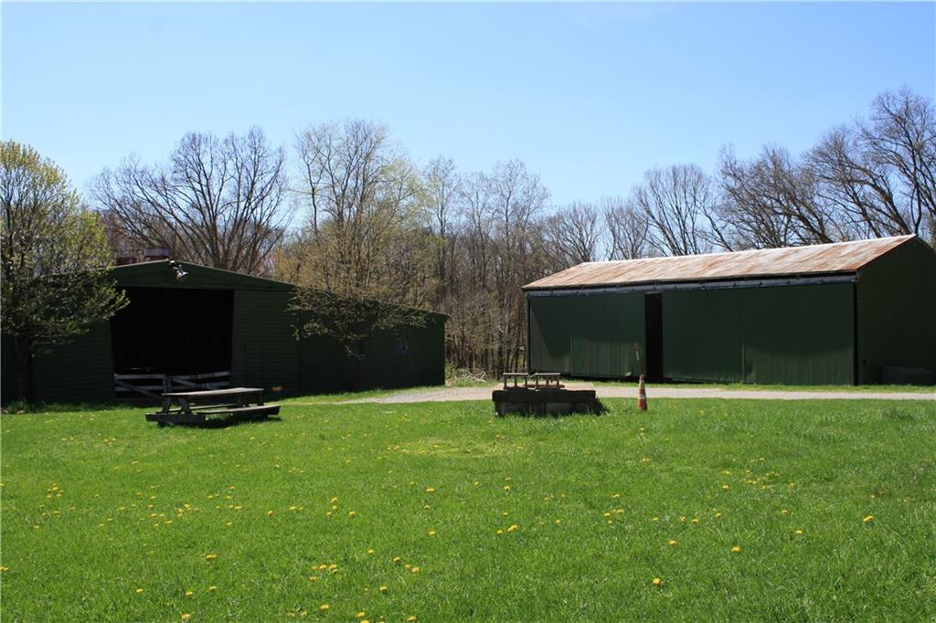 3600 Centerview Road Gibsonia, PA 15044 - Photo 14 of 25 View of the Large Barn and the Hay Barn from the yard area.