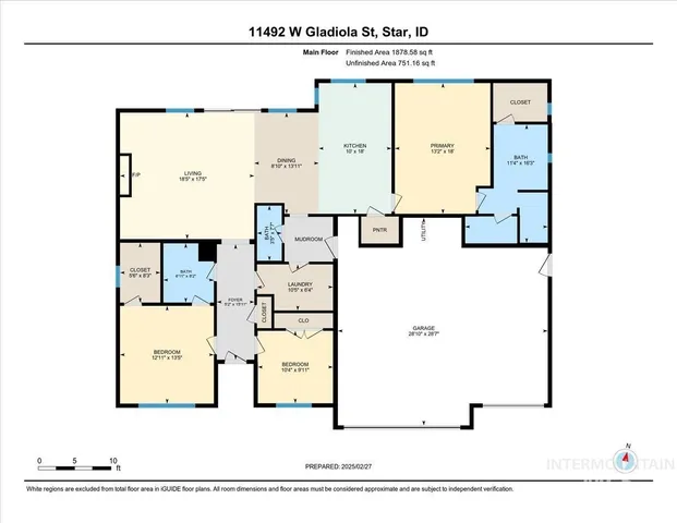 $637,777 | 11492 West Gladiola Street, Star, ID 83669