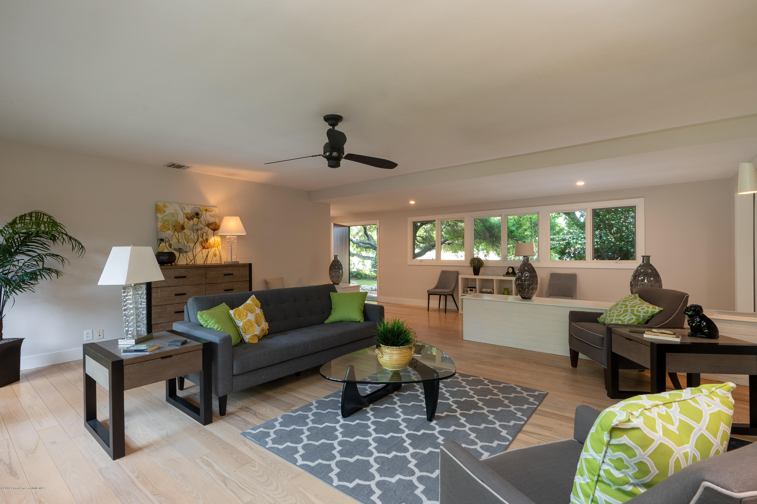3795 Shadow Grove Road Pasadena, CA 91107 - Photo 7 of 48 a living room with furniture and wooden floor