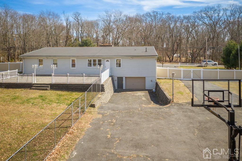436 Tennent Road Morganville, NJ 07751 - Photo 29 of 36 Back of home on 2.3 acres