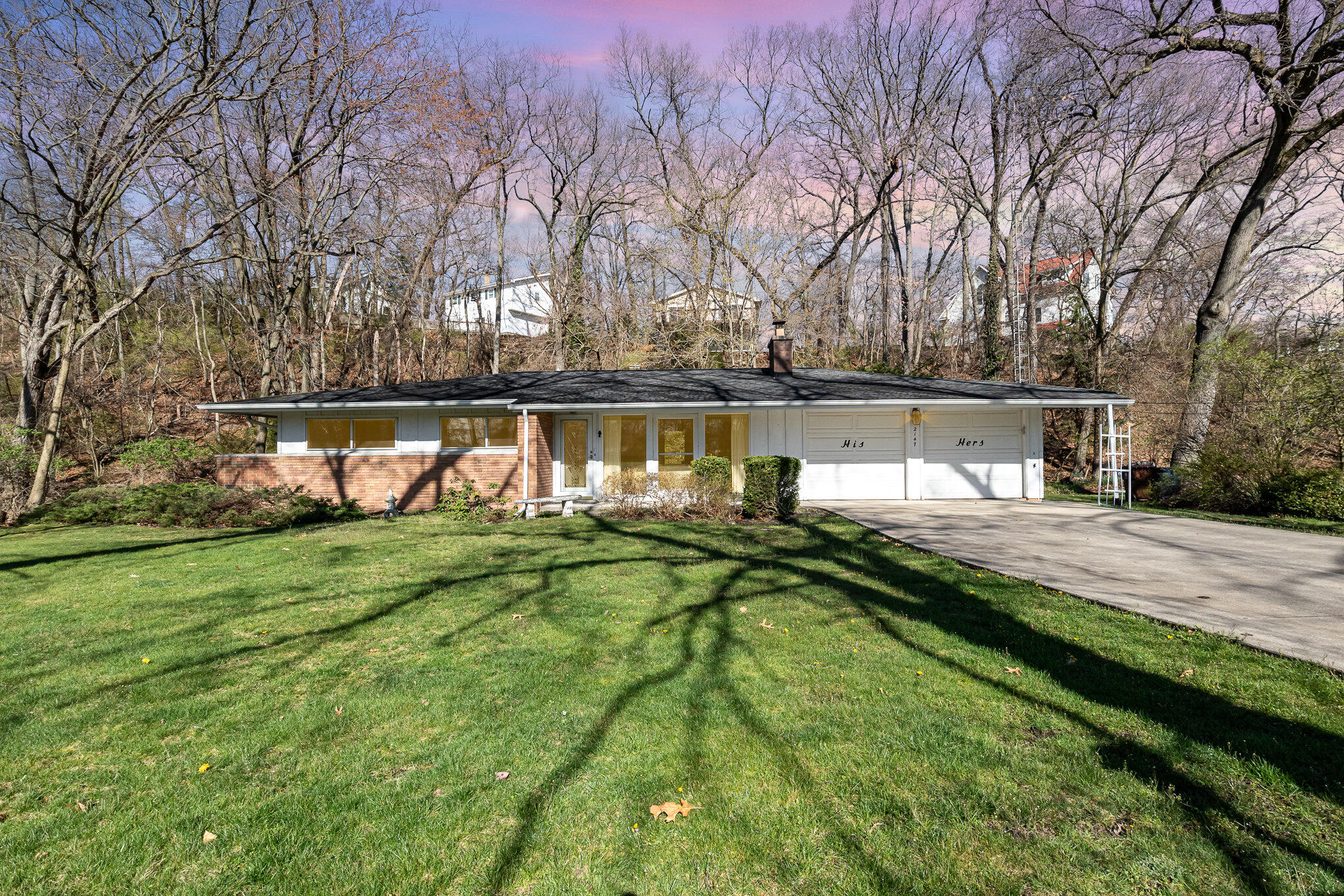 2147 Chastleton Drive Long Beach, IN 46360 - Photo 1 of 16 a view of lake with a yard