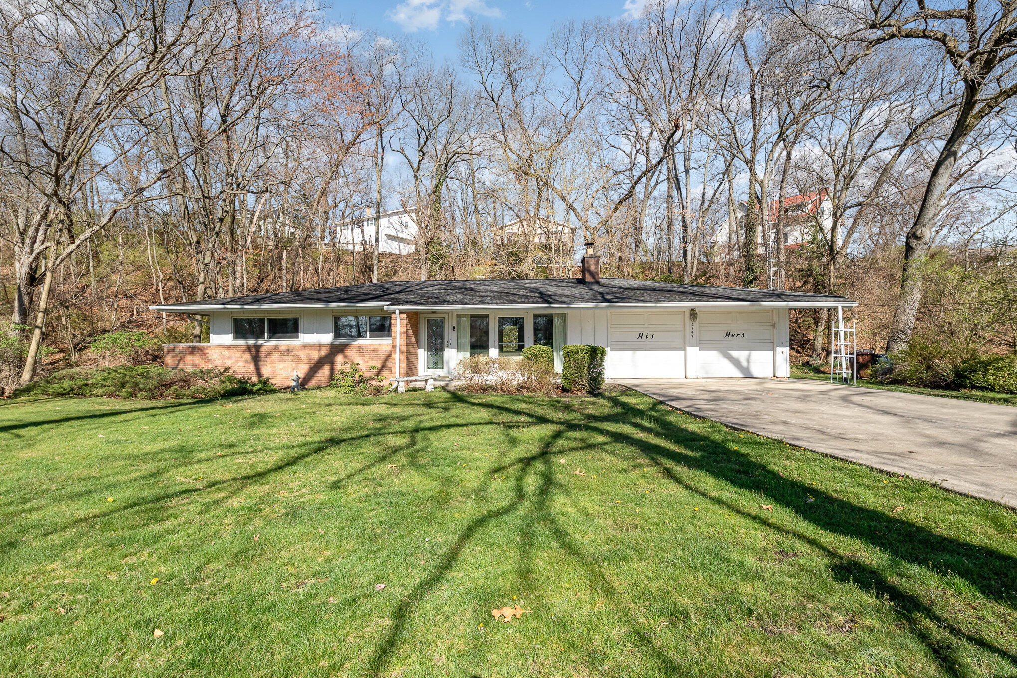 2147 Chastleton Drive Long Beach, IN 46360 - Photo 2 of 16 a view of a house with pool and a yard