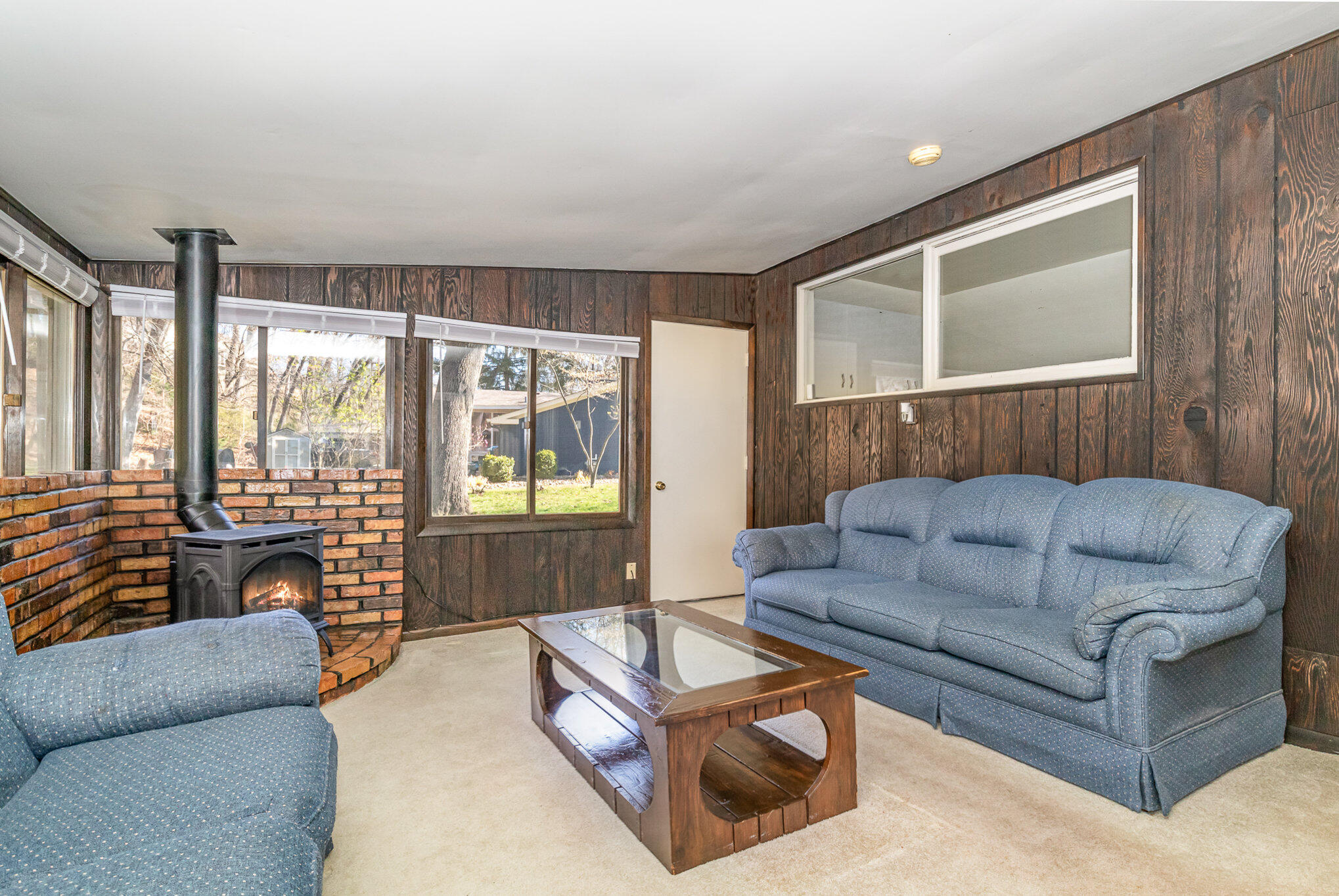 2147 Chastleton Drive Long Beach, IN 46360 - Photo 6 of 16 a living room with furniture and a large window