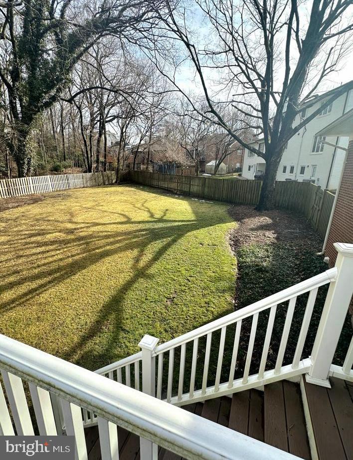 6426 Noble Drive McLean, VA 22101 - Photo 16 of 16 a view of a yard with swimming pool