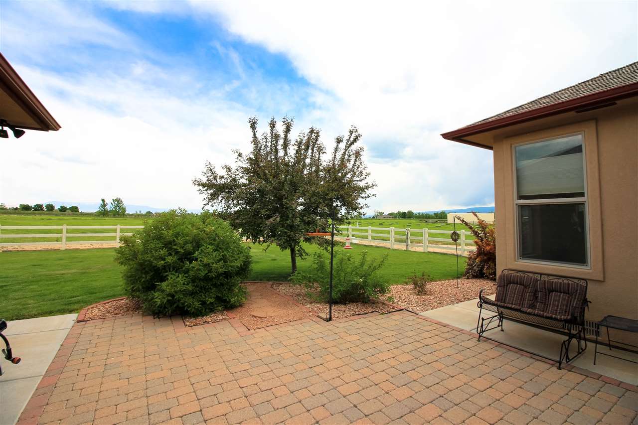 1114 22 Road Grand Junction, CO 81505 - Photo 23 of 26 a garden with a bench in front of it