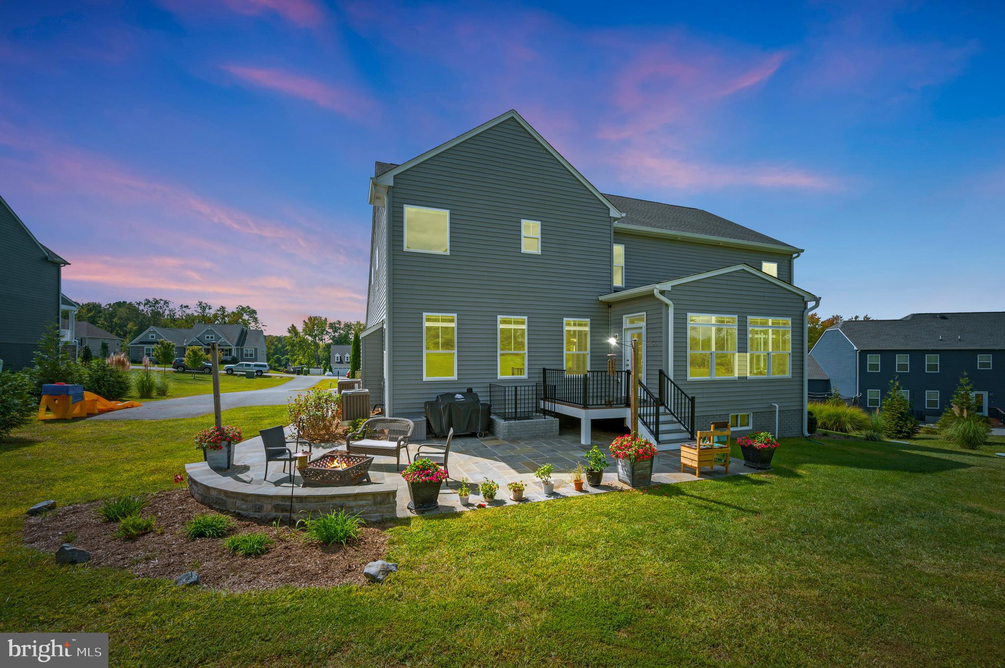 7 Chapel Ridge Stafford, VA 22554 - Photo 2 of 60 Rear view with patio and deck