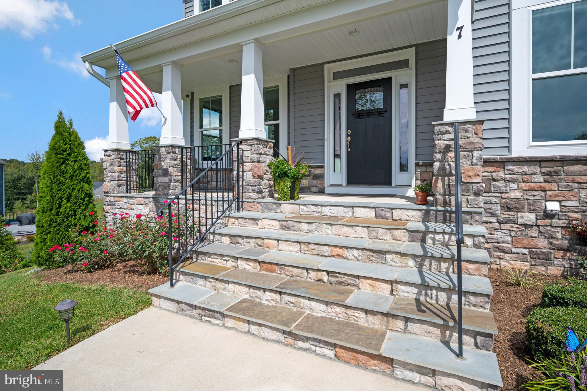 7 Chapel Ridge Stafford, VA 22554 - Photo 7 of 60 Slate steps leading to inviting front porch