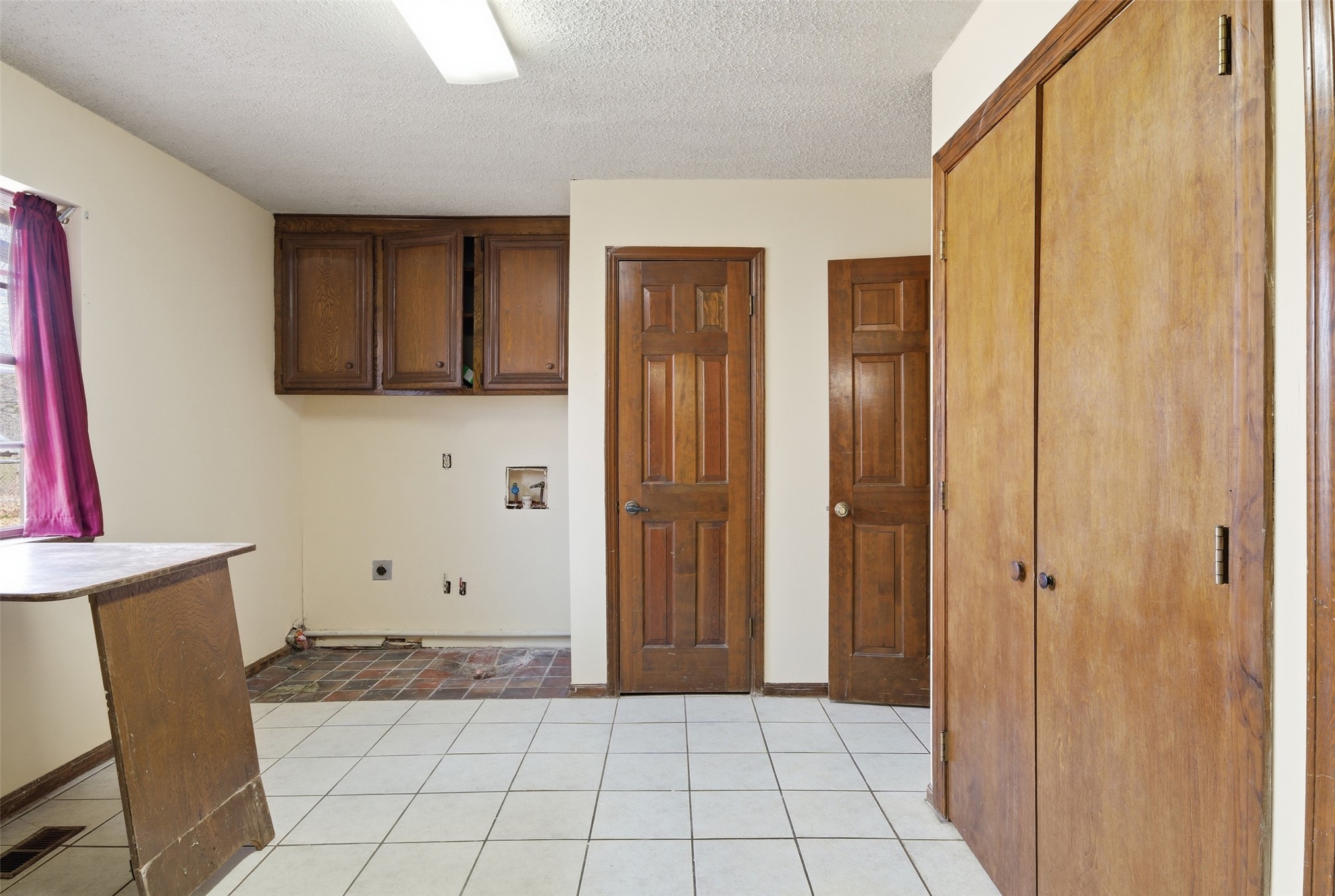 17875 East 589 Road Inola, OK 74036 - Photo 50 of 73 House #2 White tile flooring with a textured ceiling and two additional closets.