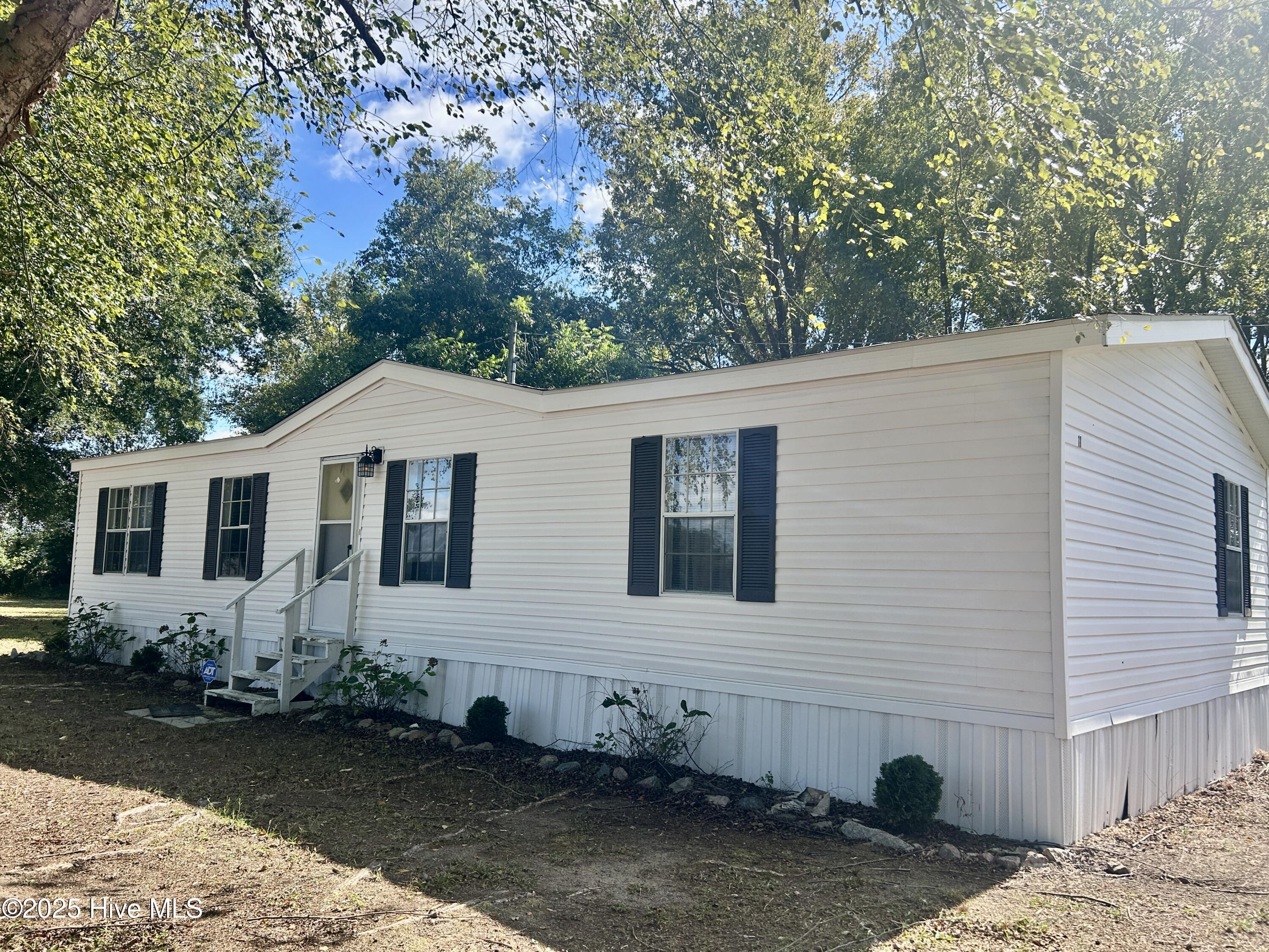 front view from right side