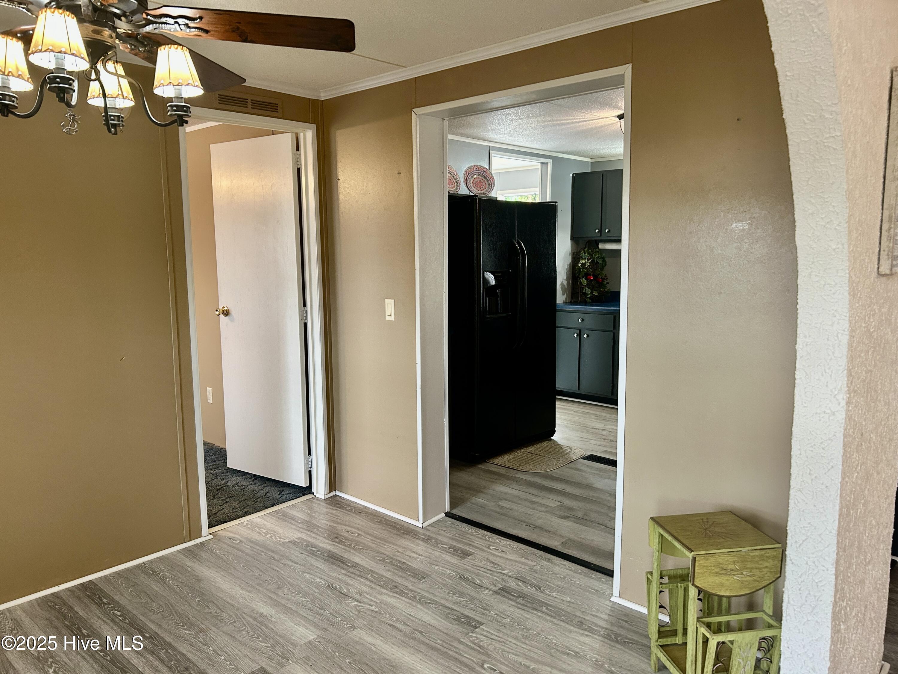 101 Dudley Farm Road Scotland Neck, NC 27874 - Photo 16 of 45 dining room - MBR (left) and kitchen (right)