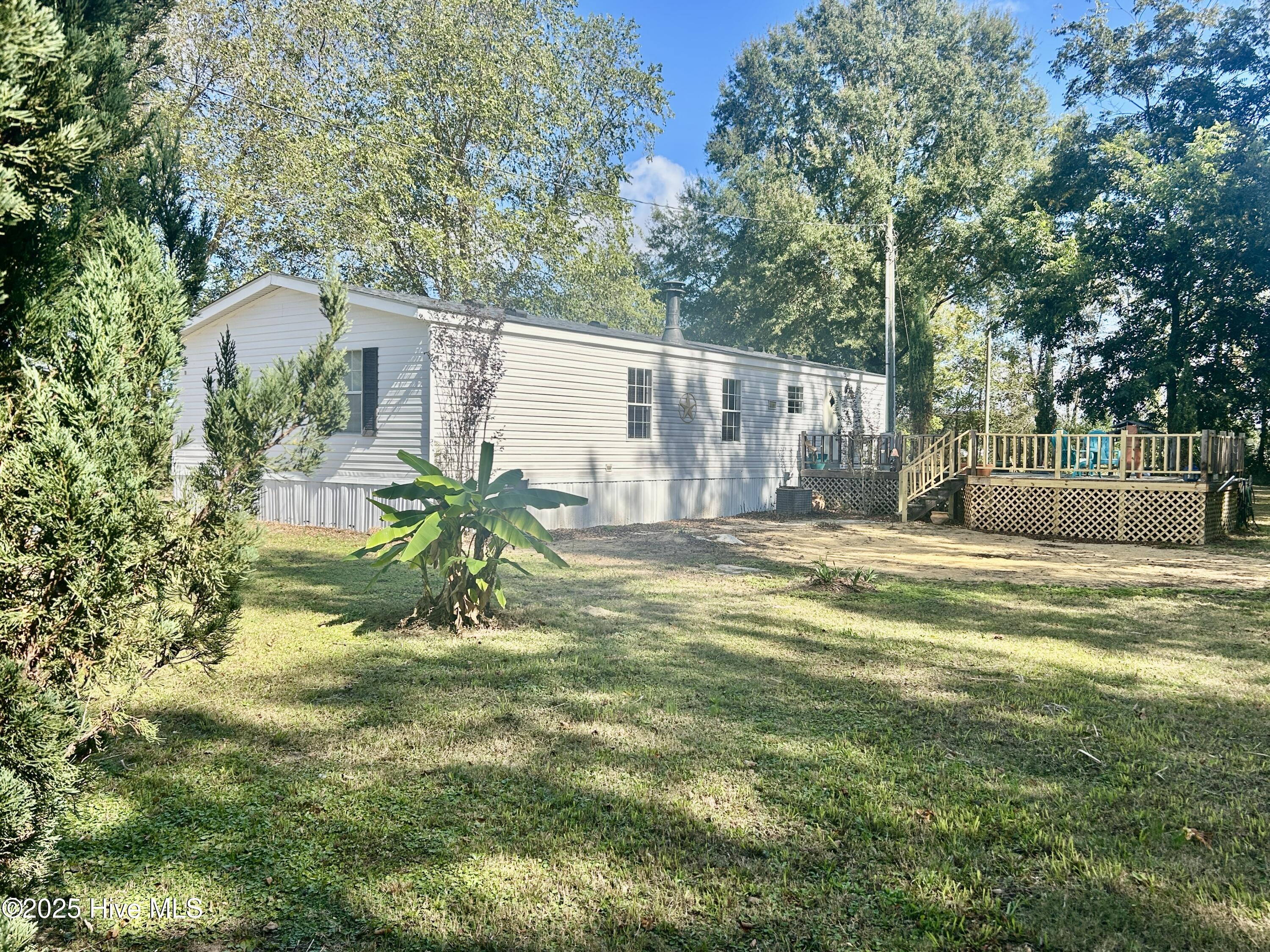 101 Dudley Farm Road Scotland Neck, NC 27874 - Photo 4 of 45 front view from side yard