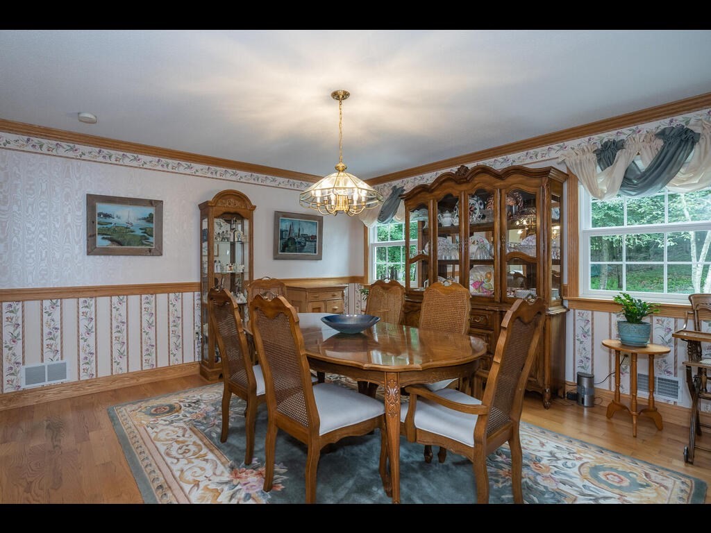 20 Paradise Lake Road Monson, MA 01057 - Photo 27 of 42 a view of a dining room with furniture window and outside view