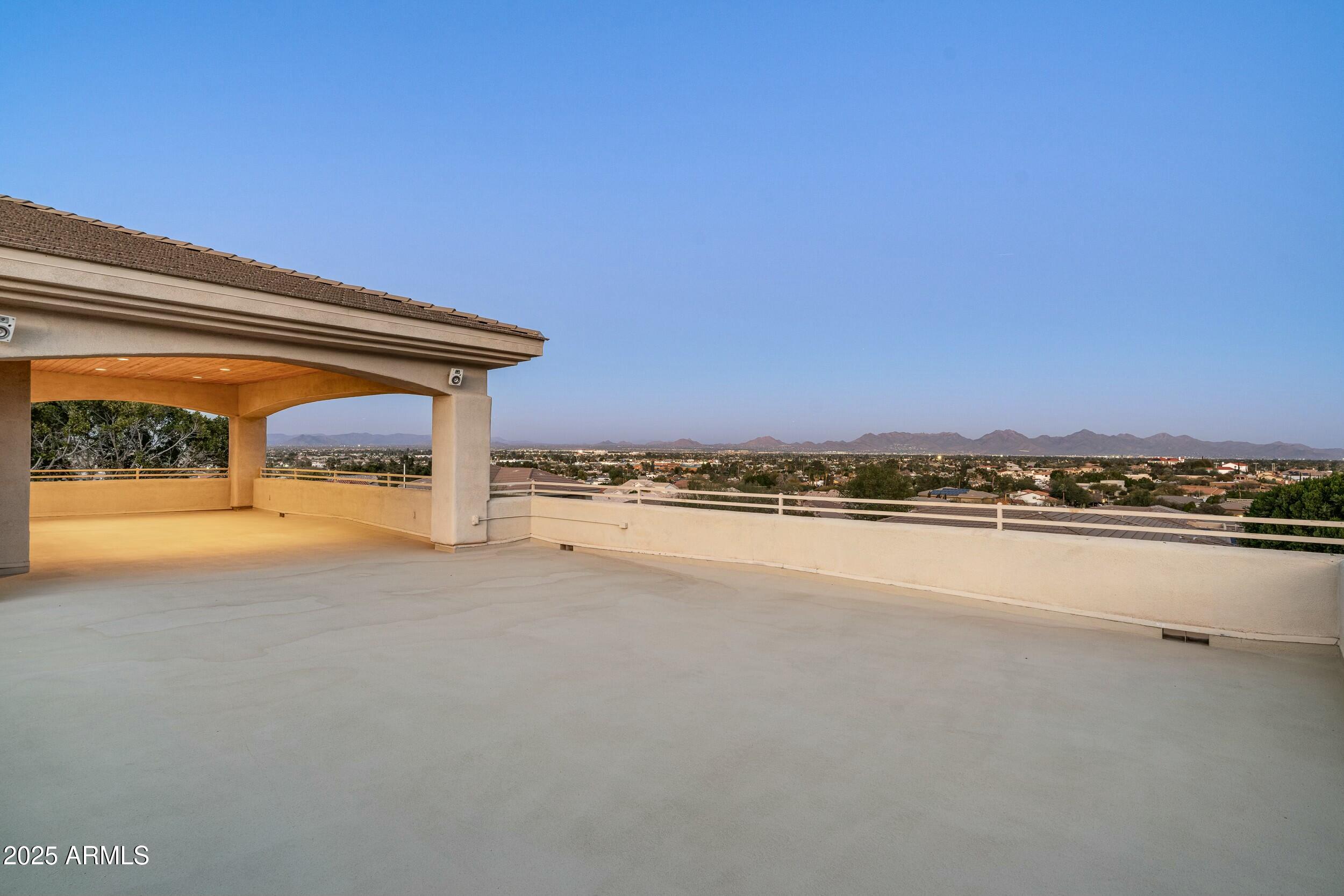 2646 East Spring Road Phoenix, AZ 85032 - Photo 38 of 42 Expansive Balcony with 180 Degree Views