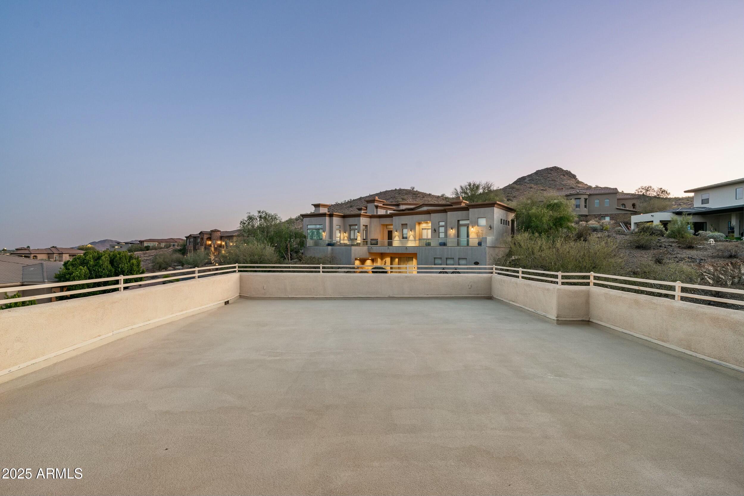 2646 East Spring Road Phoenix, AZ 85032 - Photo 39 of 42 Expansive Balcony with 180 Degree Views