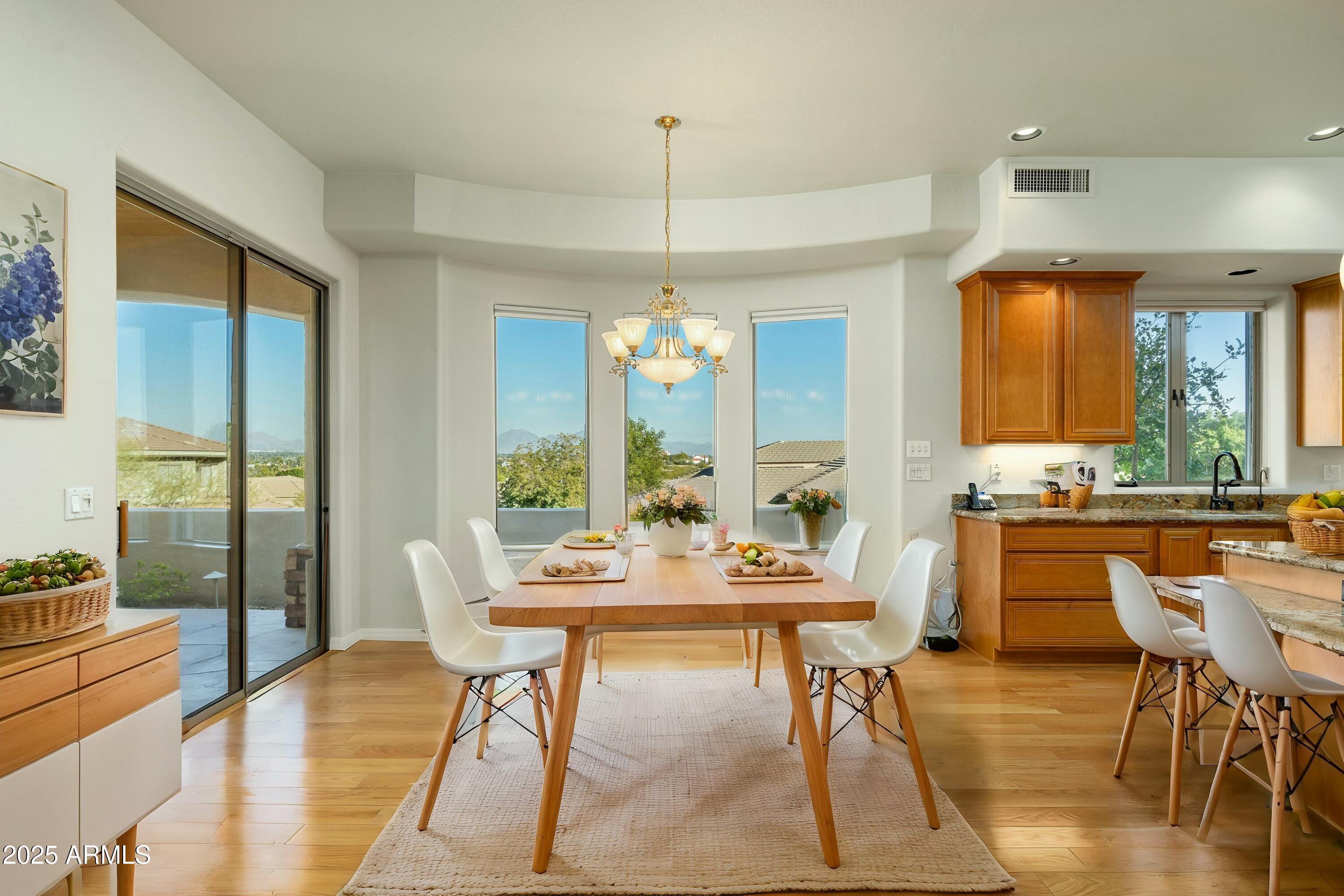 2646 East Spring Road Phoenix, AZ 85032 - Photo 9 of 42 Dining Room with Views