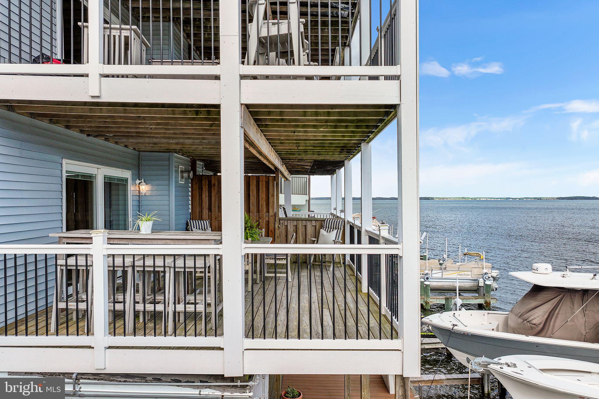 772 94th Street, Unit A Ocean City, MD 21842 - Photo 34 of 36 a balcony view with a seating space