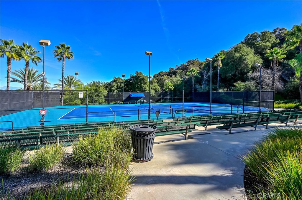 9141 Filaree Court Corona, CA 92883 - Photo 50 of 54 a view of a swimming pool with a patio