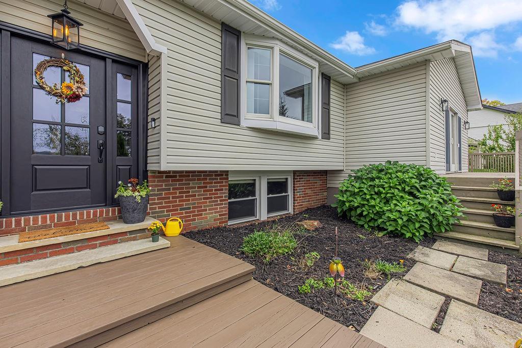 4173 River Road Beaver Falls, PA 15010 - Photo 25 of 33 Great photo showing the home with the spacious addition. Beautiful front door