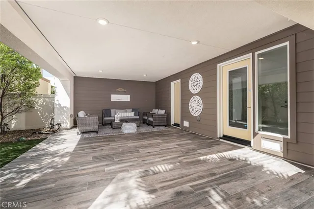 a very nice looking room with a large window