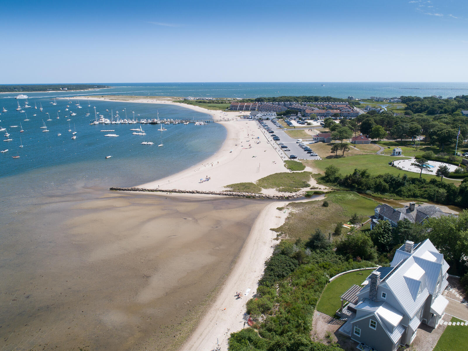 90 Ripple Cove Road Hyannis, MA 02601 - Photo 4 of 38 an aerial view of a city