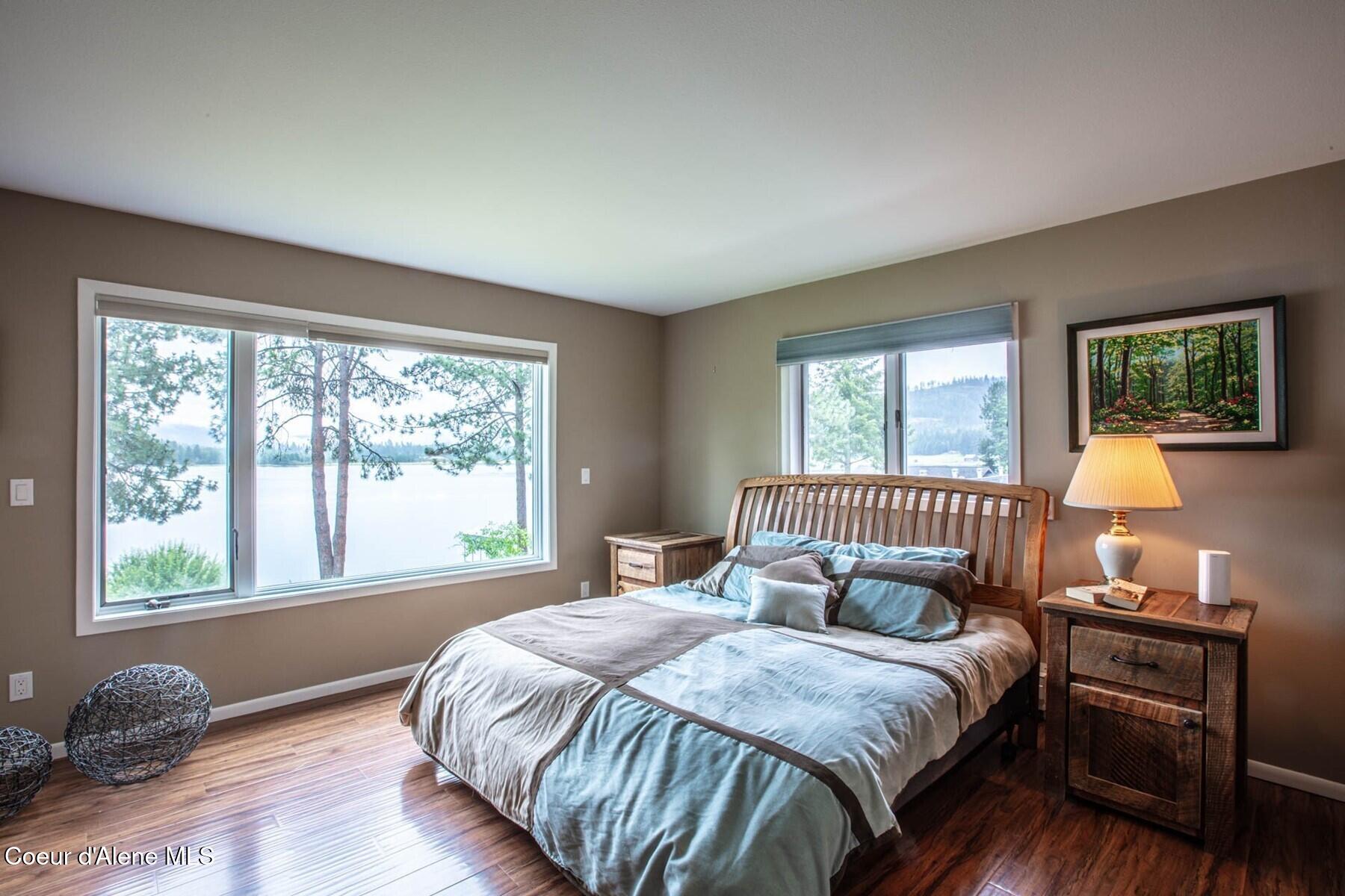 419 Campbell Point Road Laclede, ID 83841 - Photo 22 of 64 Amazing Views Master Bedroom