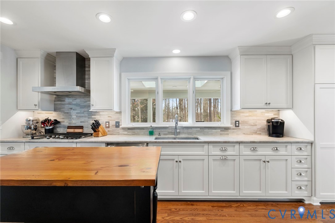 1906 Hickoryridge Road Henrico, VA 23238 - Photo 17 of 40 Sink has triple window overlooking beautiful back