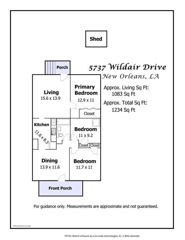 5737 Wildair Drive New Orleans, LA 70122 - Photo 13 of 13