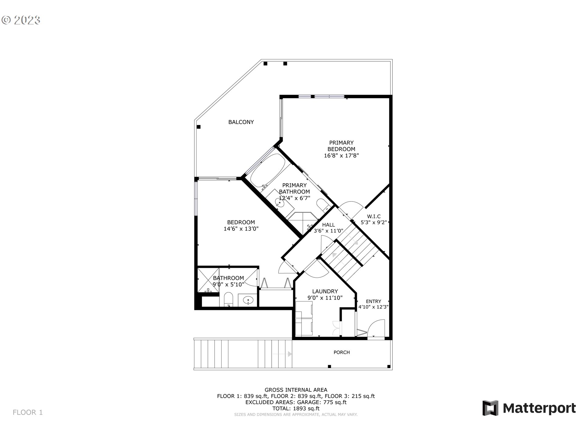 535 Capes Point Oceanside, OR 97141 - Photo 42 of 48 a picture of a room with a white wall and a large window