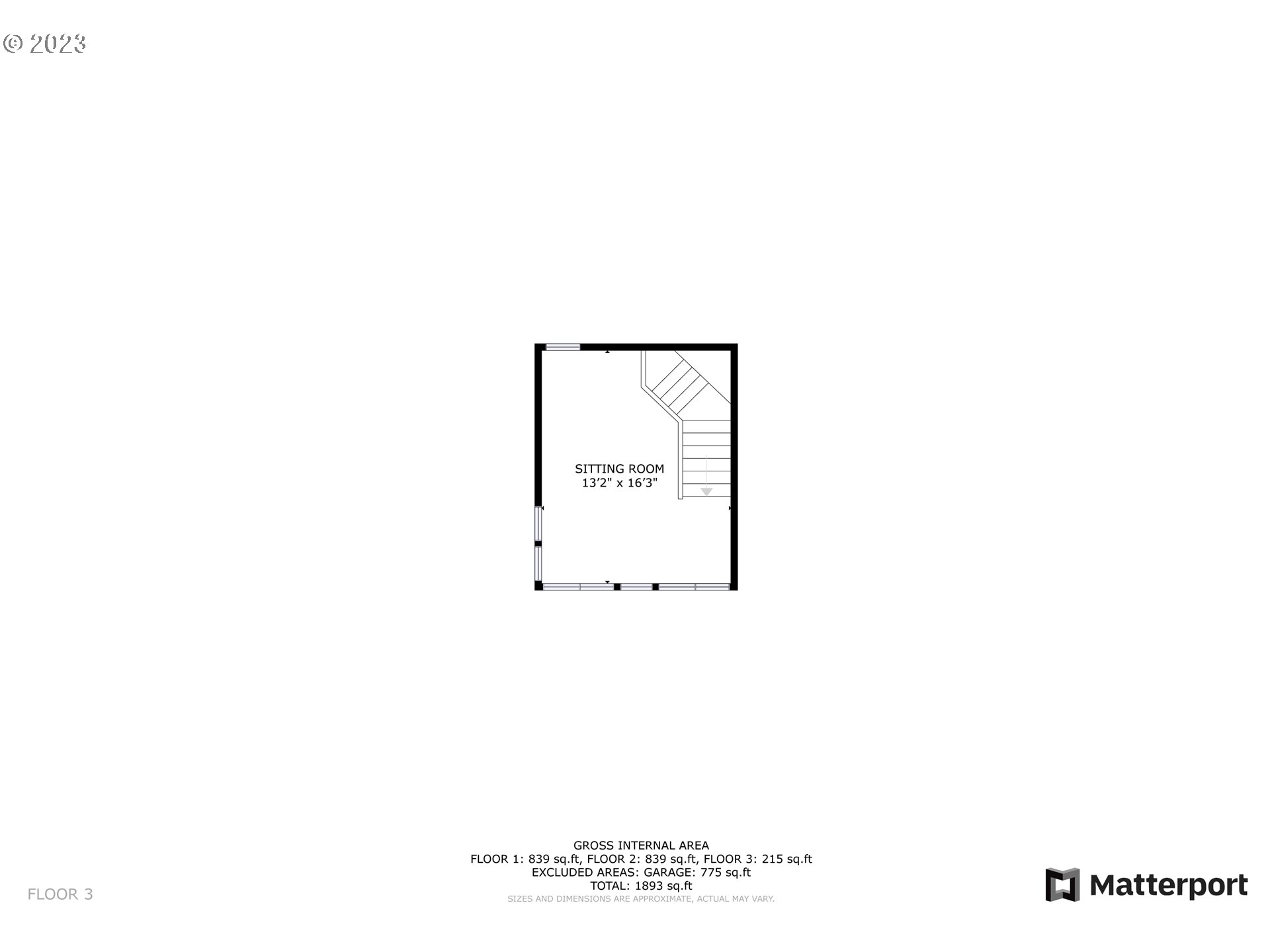 535 Capes Point Oceanside, OR 97141 - Photo 45 of 48 a picture of a room with a floor plan