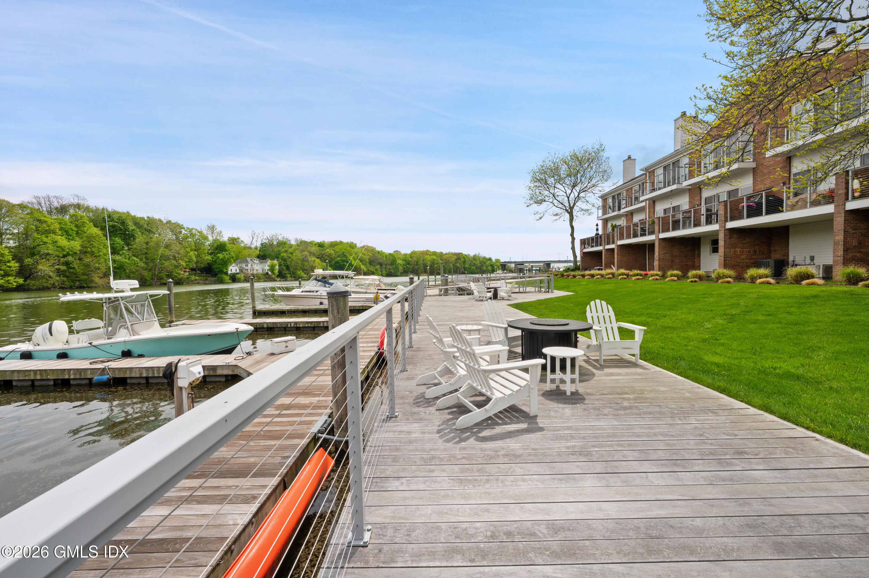 115 River Road, Unit 3 Cos Cob, CT 06807 - Photo 34 of 40 a view of outdoor space yard and lake