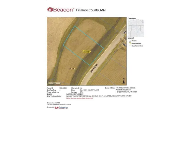 $50,000 | Tbd (lot 3-blk 1) Tbd (lot 3-blk 1) 3rd Avenue Southeast, Harmony, MN 55939
