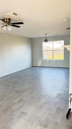 an empty room with a empty space