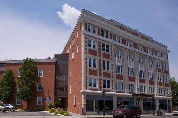 front view of a building