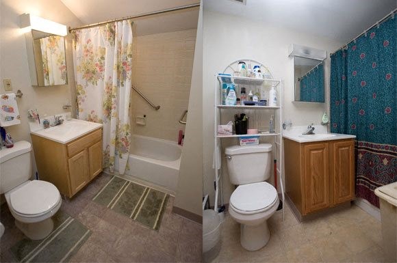 144 Cabot Street Chicopee, MA 01013 - Photo 8 of 15 a bathroom with a toilet a sink and a shower