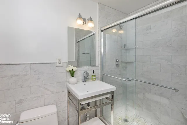 a kitchen with a stove and a microwave