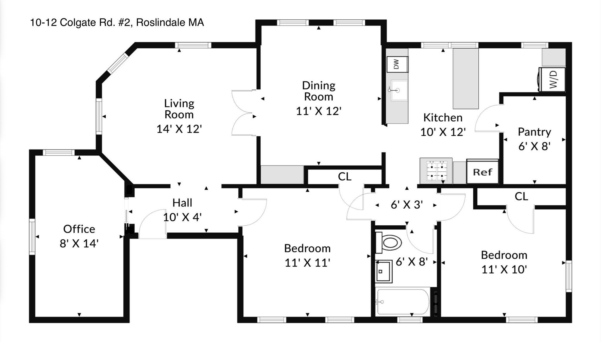 10-12 Colgate Road, Unit 2 Boston, MA 02131 - Photo 14 of 34 Gallery Image 14